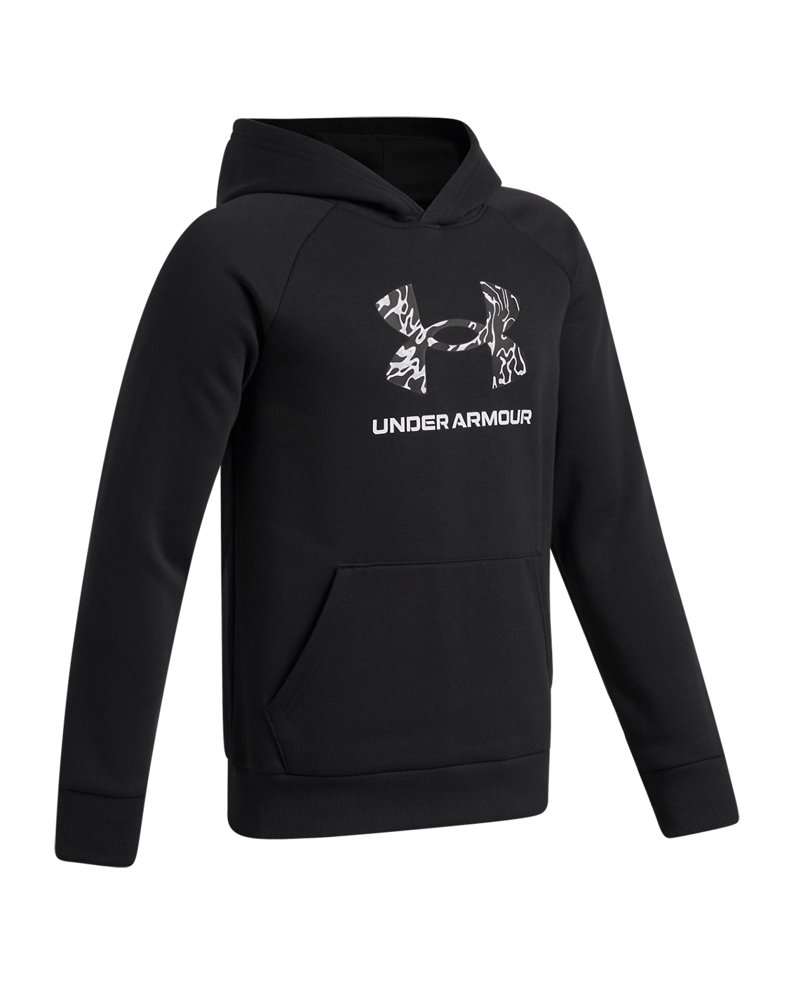 Under Armour Apparel UA Rival Fleece Big Logo Print Fill Boys' Hoodie