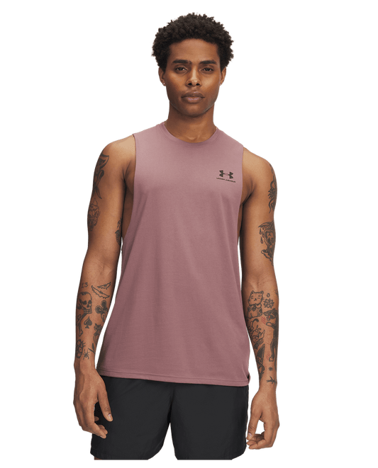 Under Armour Apparel UA Left Chest Cut-Off Men's Tank