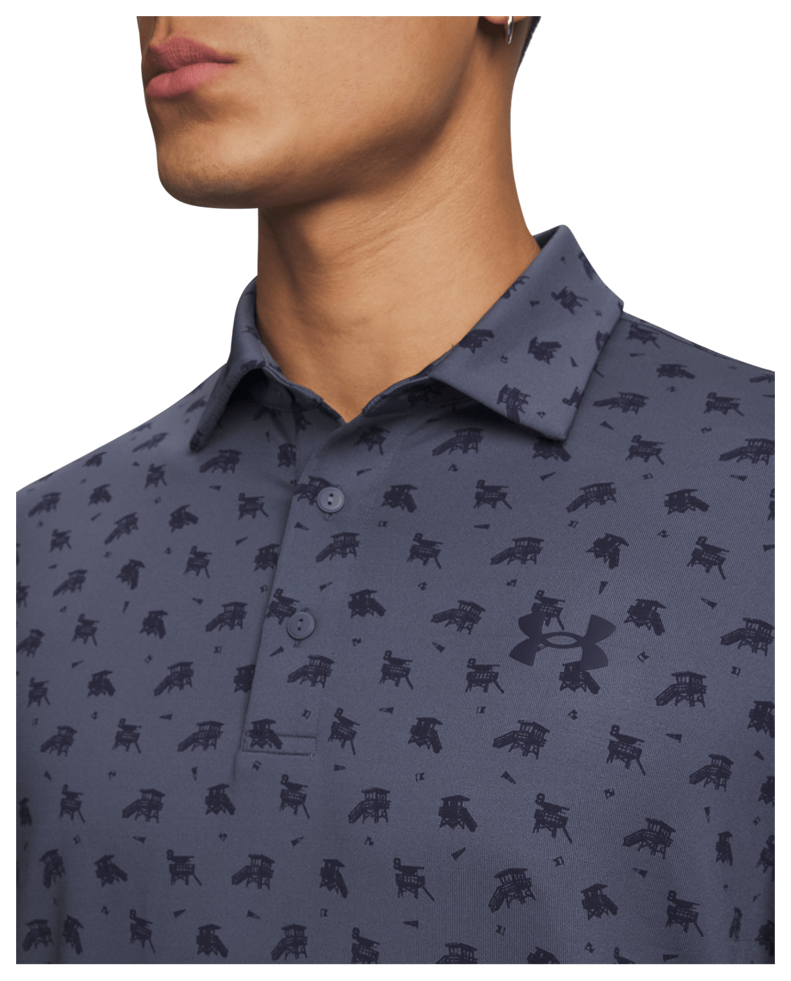 Under Armour UA Playoff 3.0 Printed Men's Polo