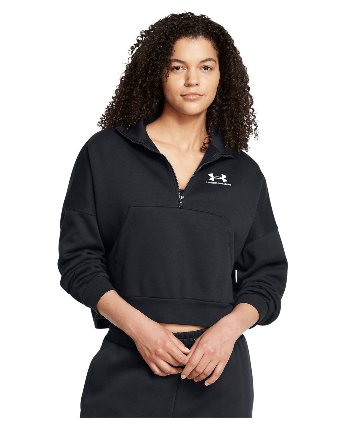 Under Armour Apparel UA Icon Fleece Women's Oversized ½ Zip