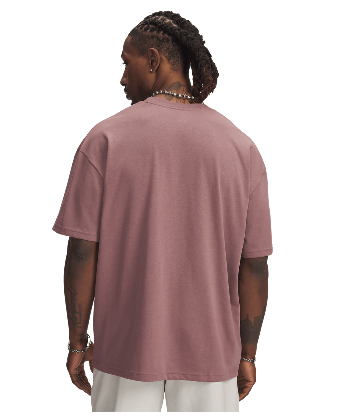Under Armour Apparel UA Heavyweight Branded Men's Oversized Short Sleeve