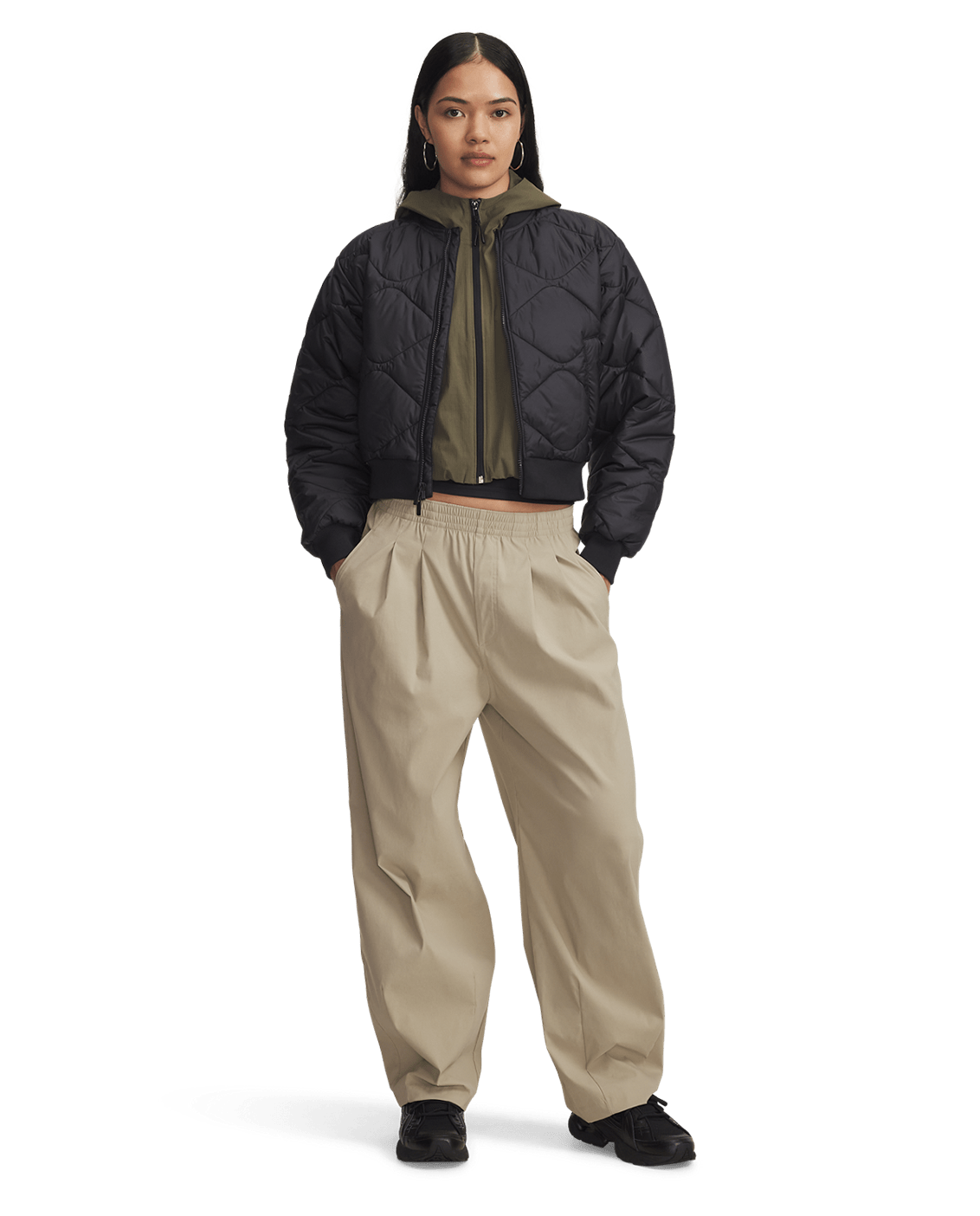Under Armour Apparel UA Heritage Women's Bomber Jacket
