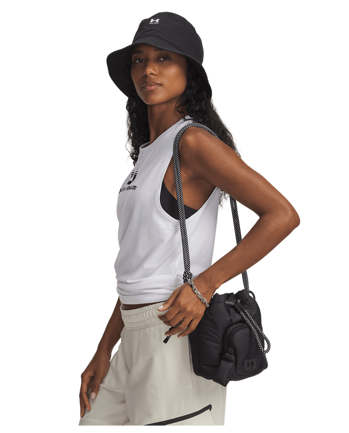 Under Armour Accessories Black/Black/Black / OSFM UA Studio Puffer Women's Bucket Bag