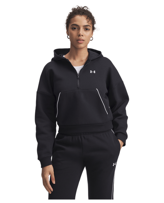 Under Armour Apparel UA Rival Fleece Piped Women's ½ Zip Hoodie