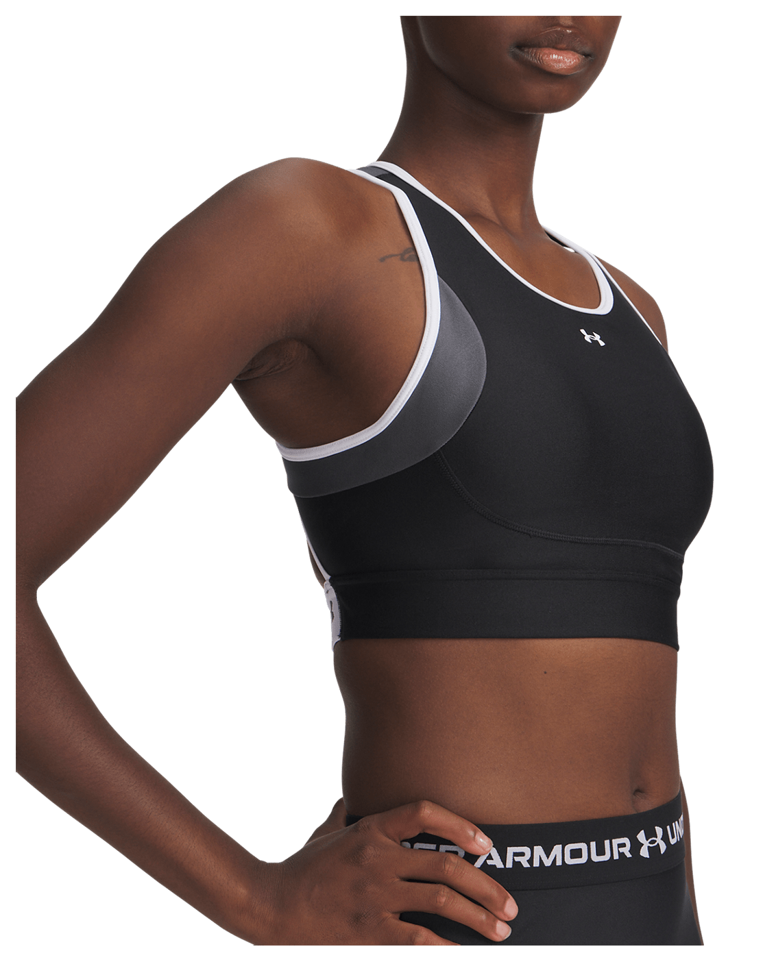 Under Armour Apparel UA Crossback Mid Open Back Women's Sports Bra