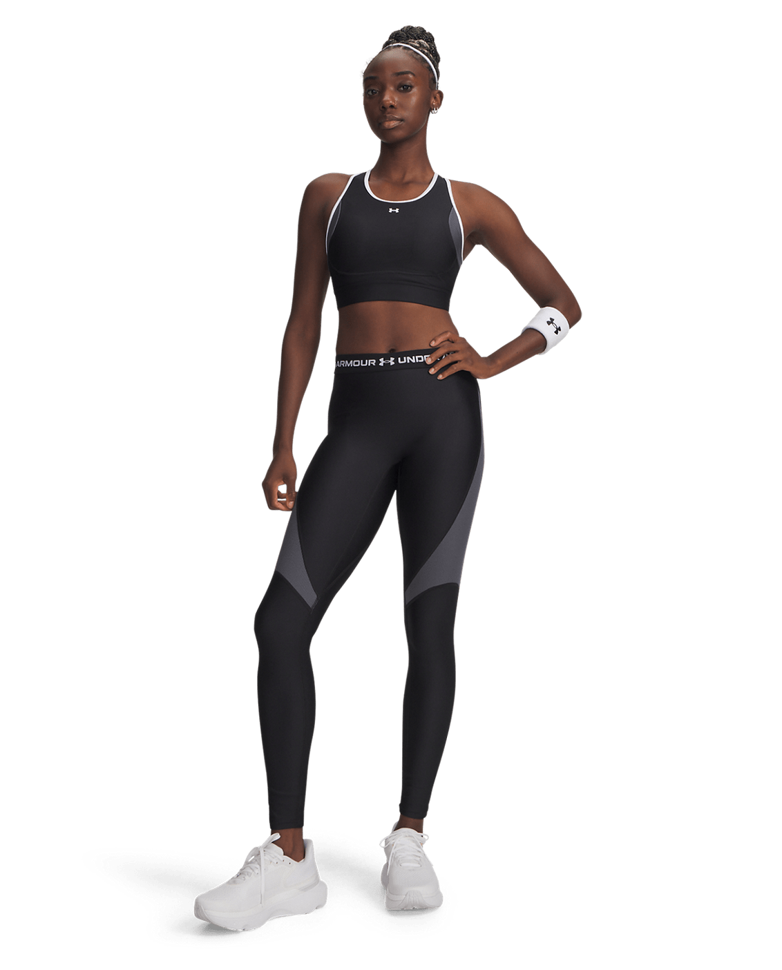 Under Armour Apparel UA Crossback Mid Open Back Women's Sports Bra