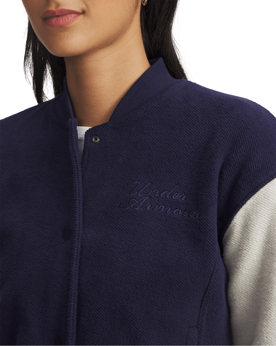 Under Armour Apparel UA Icon Terry Varsity Women's Jacket