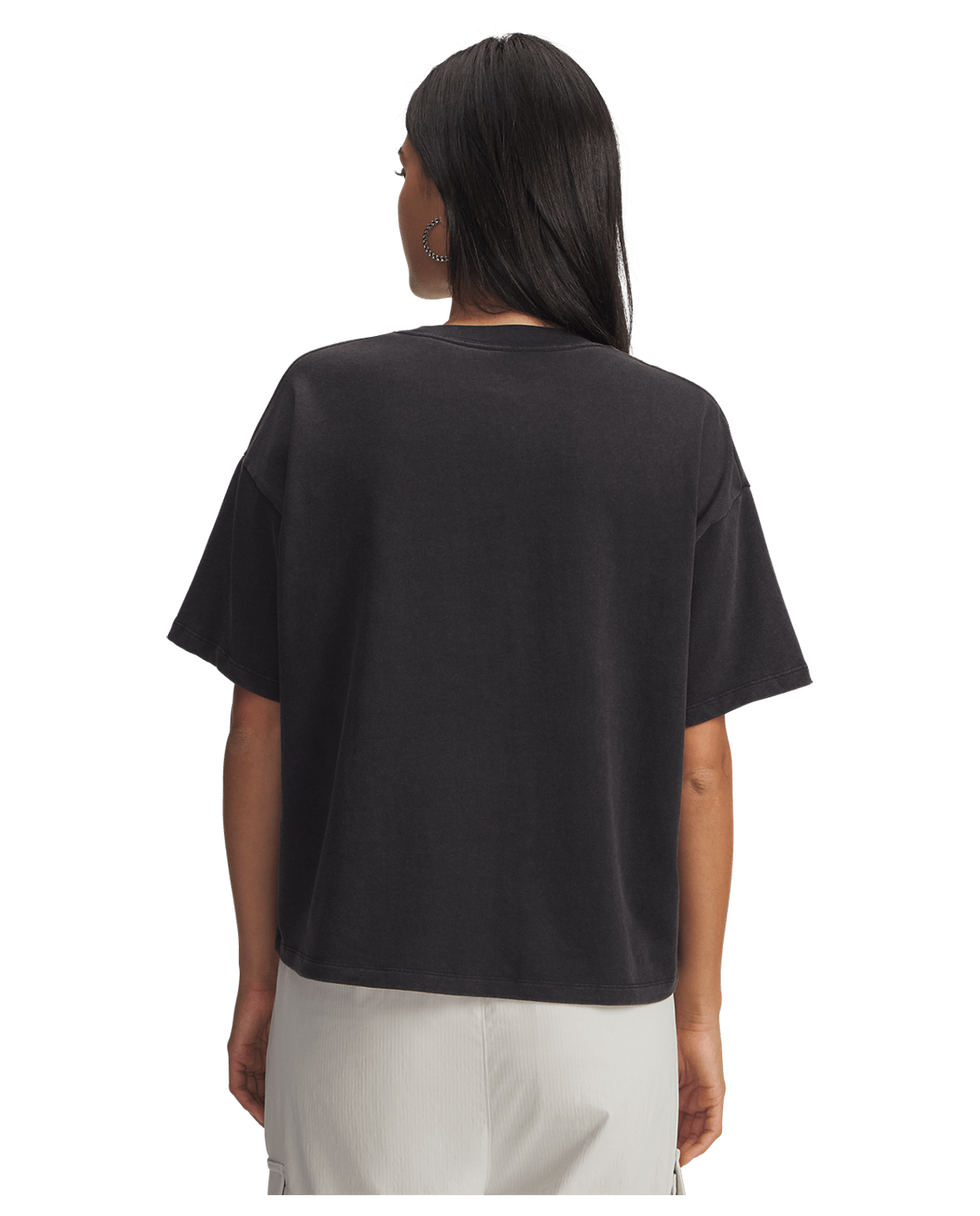 Under Armour Apparel UA Boxy Wash Heavyweight Women's Short Sleeve