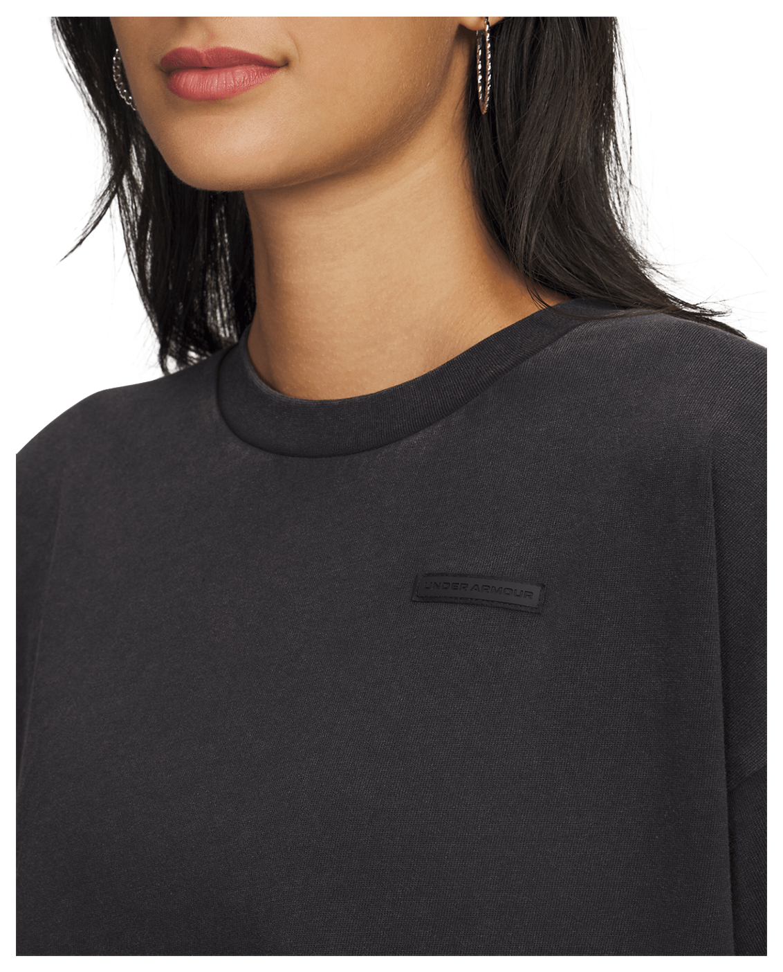 Under Armour Apparel UA Boxy Wash Heavyweight Women's Short Sleeve