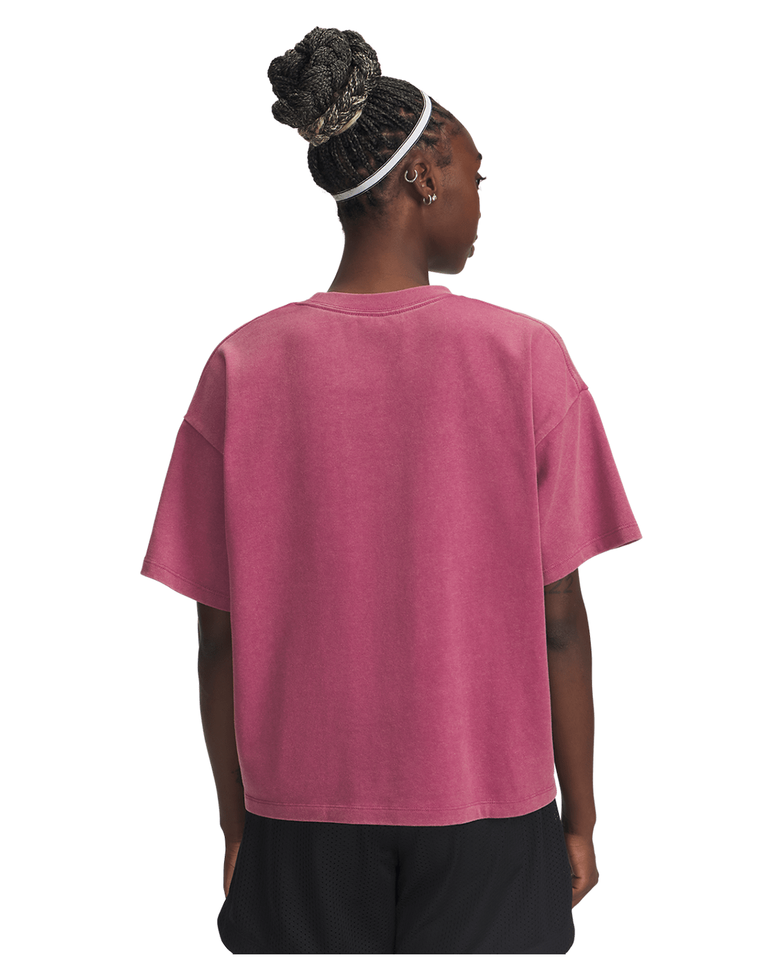 Under Armour Apparel UA Boxy Wash Heavyweight Women's Short Sleeve