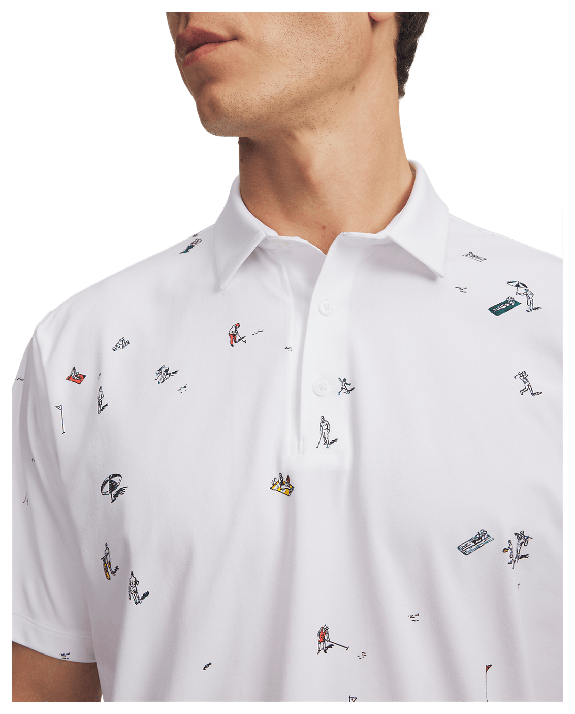 Under Armour UA ArmourDry Printed Men's Polo