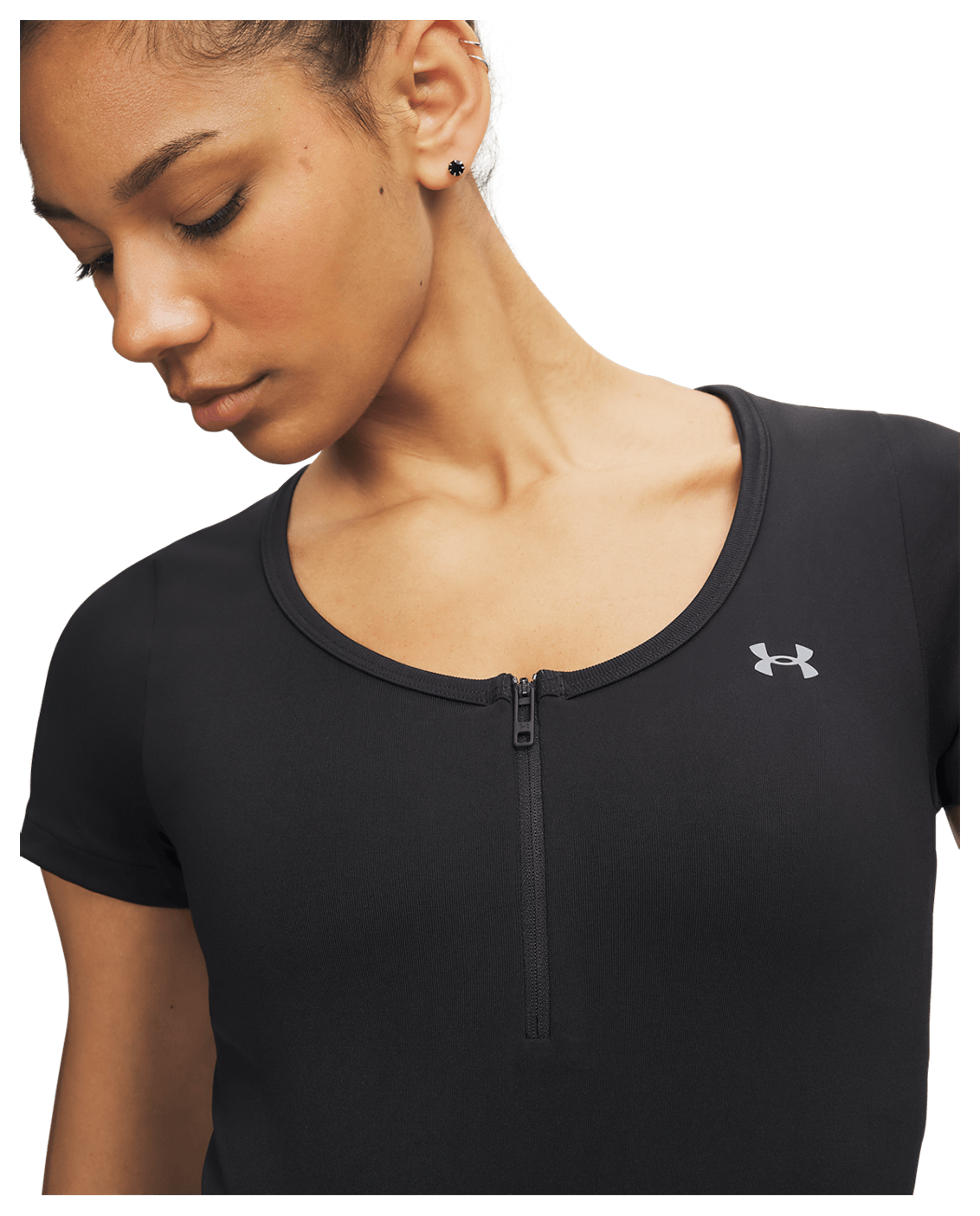 Under Armour UA Vanish Seamless Women's Crop Zip Short Sleeve