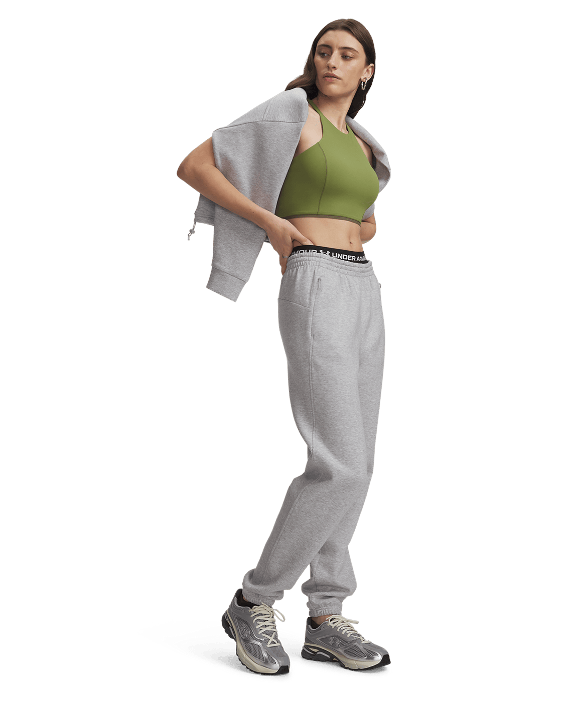 Under Armour Apparel UA Unstoppable Fleece Gym Women's Pants