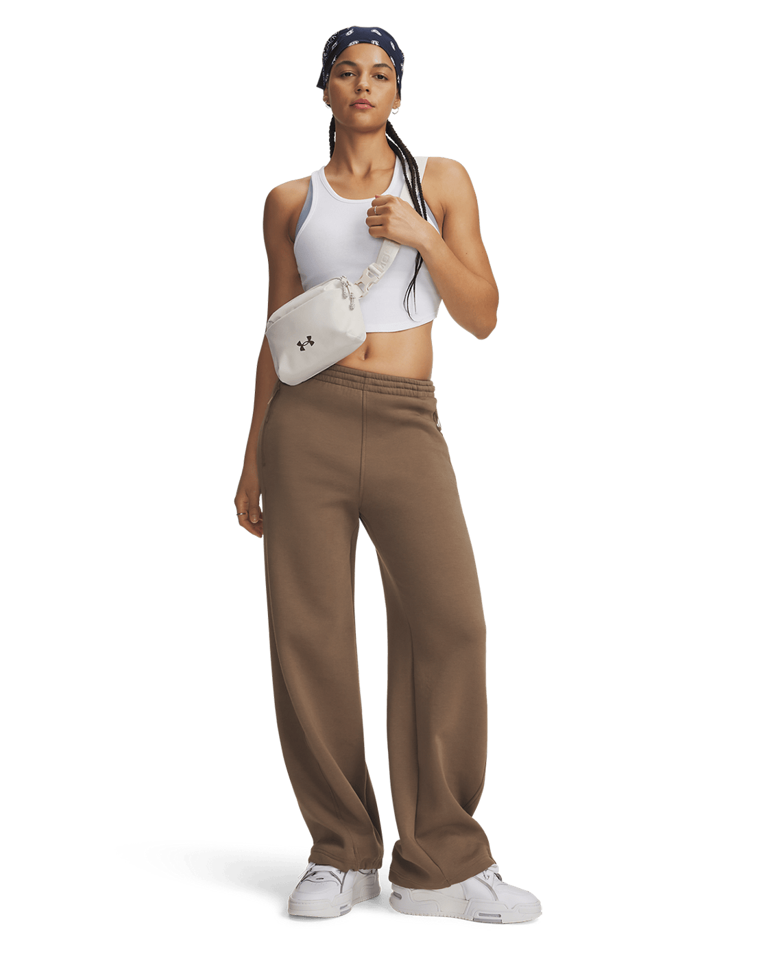 UA Unstoppable Fleece Open Women's Pants