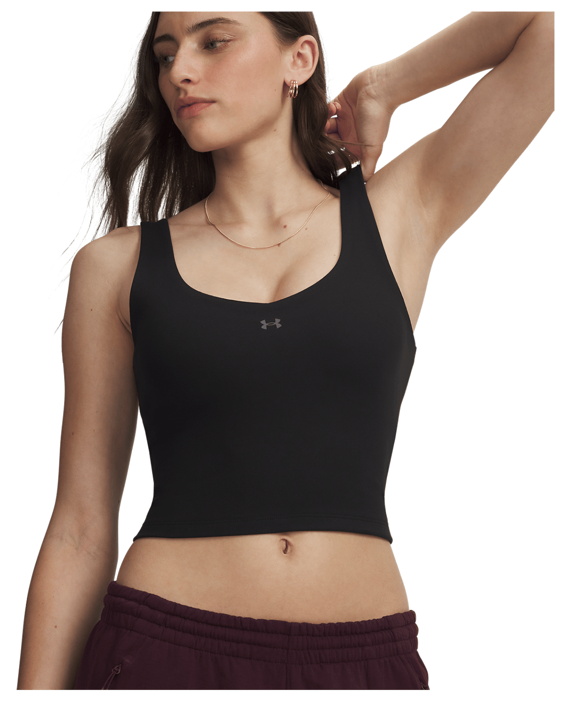 Under Armour Womens Motion Tank - UltimateBlack/Castlerock