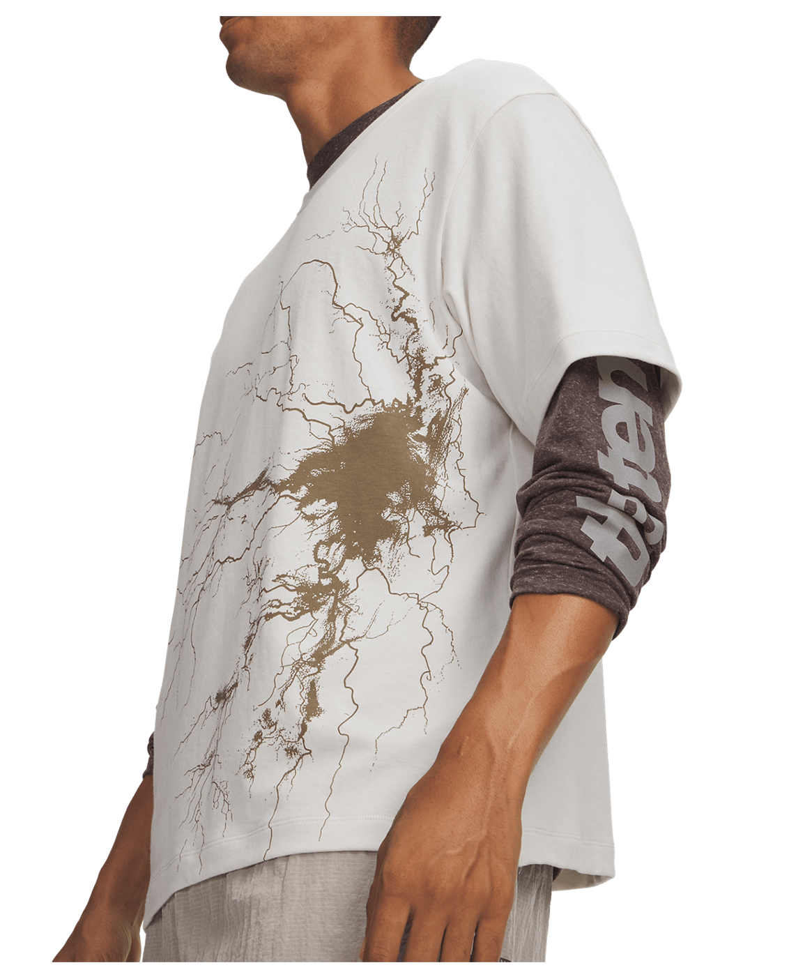 Under Armour Apparel UA Halo Run Heavyweight Lightning Men's Short Sleeve