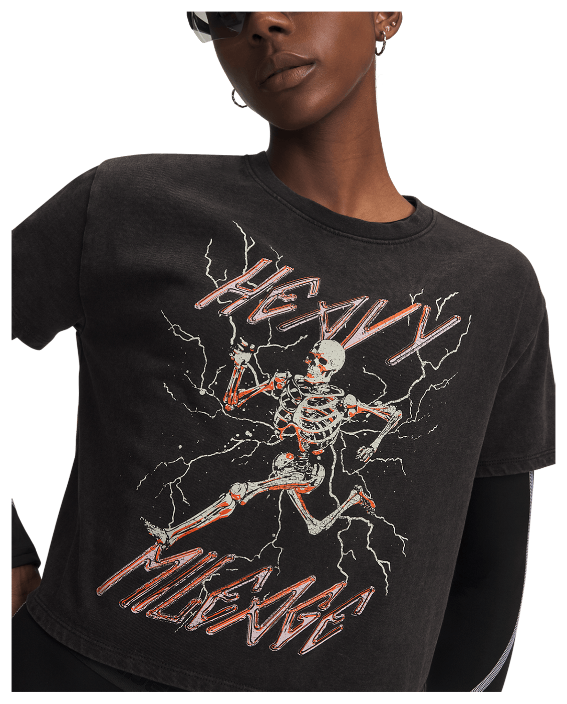 Under Armour Apparel UA Halo Run Heavyweight Wash Miles Women's Short Sleeve