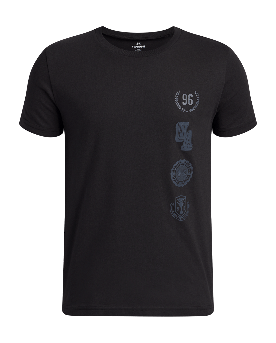 Under Armour Apparel UA College Crest Logo Boys' Short Sleeve