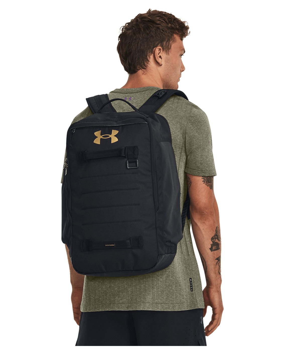Under Armour Accessories Black/Black/MetallicGold / OSFM UA Contain Backpack