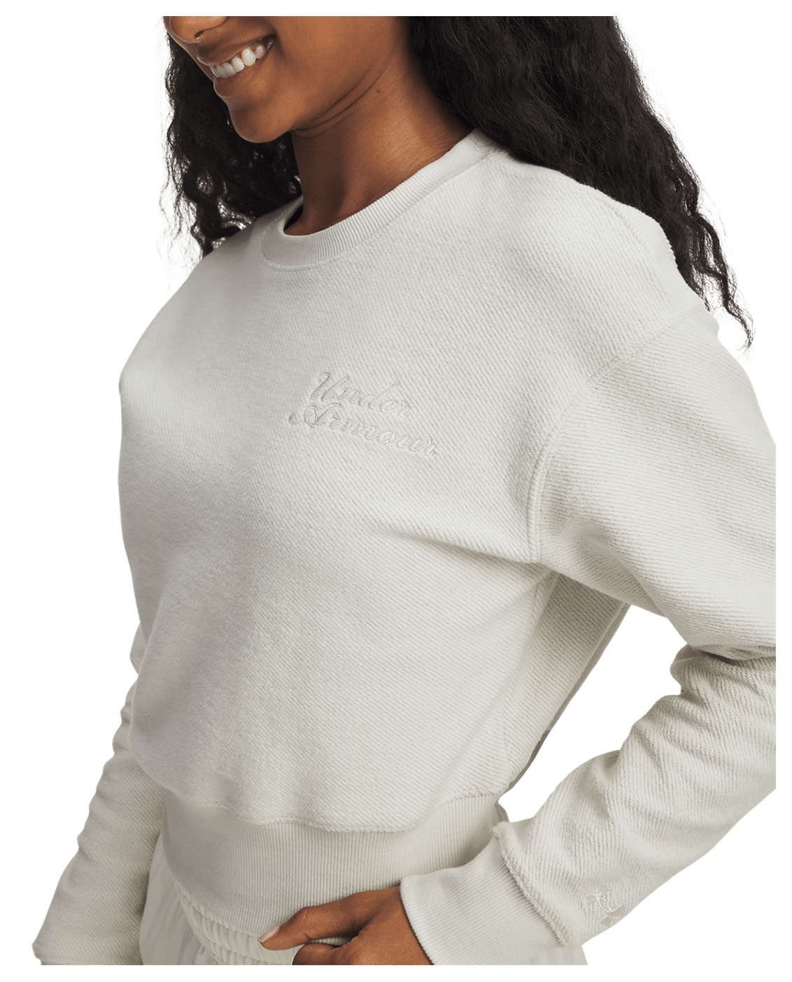 Under Armour Apparel UA Icon Terry Varsity Women's Crew