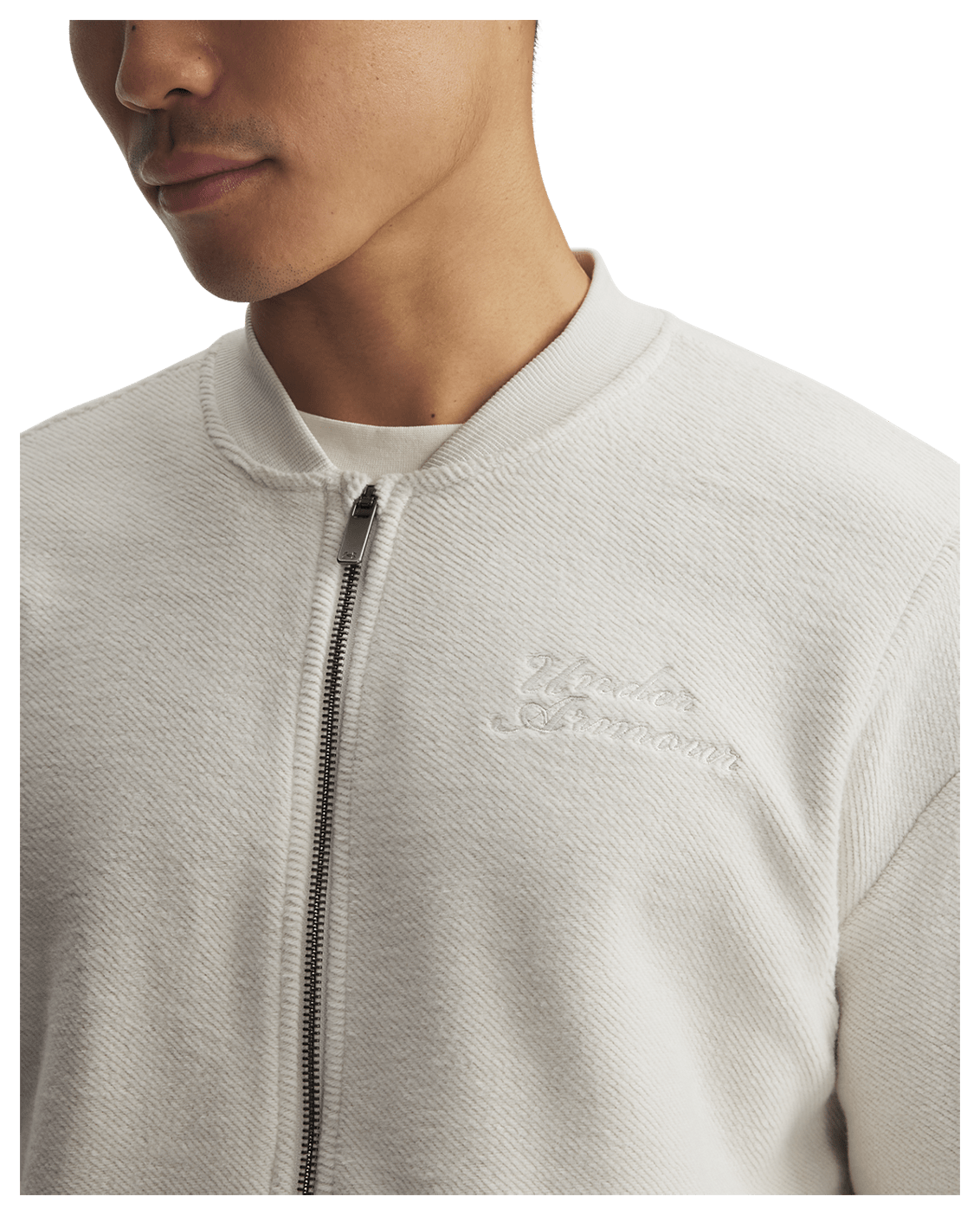 Under Armour Apparel UA Icon Rev Terry Varsity Men's Jacket