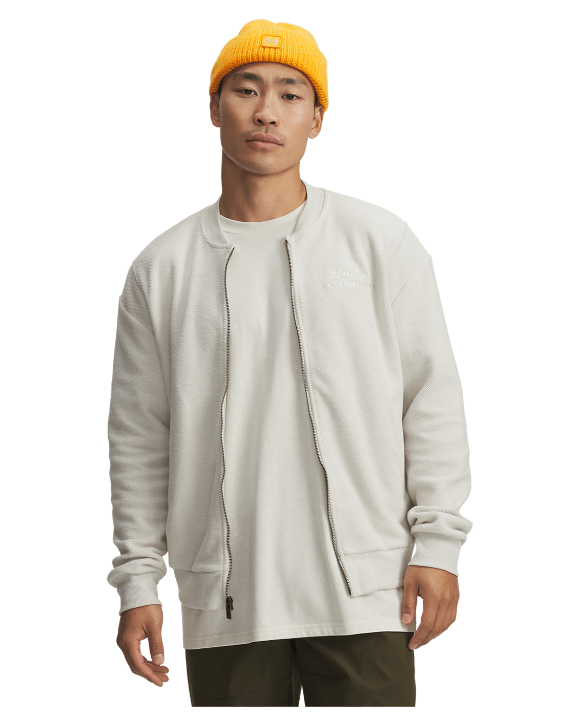 Under Armour Apparel UA Icon Rev Terry Varsity Men's Jacket