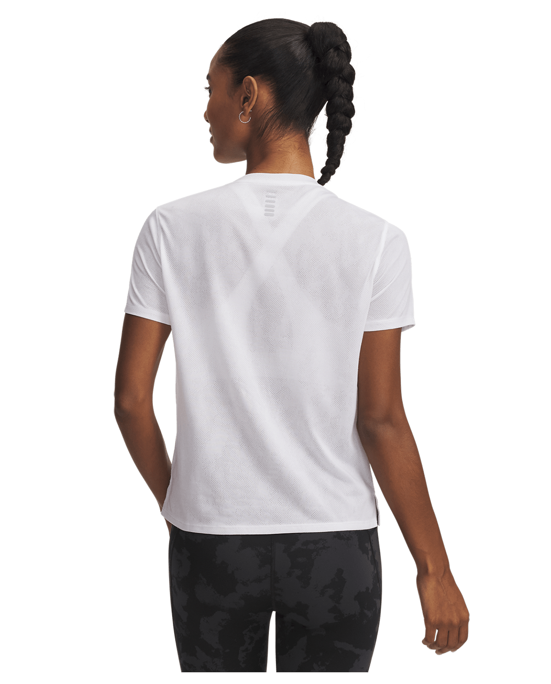 Under Armour Apparel UA Launch Jacquard Women's Short Sleeve
