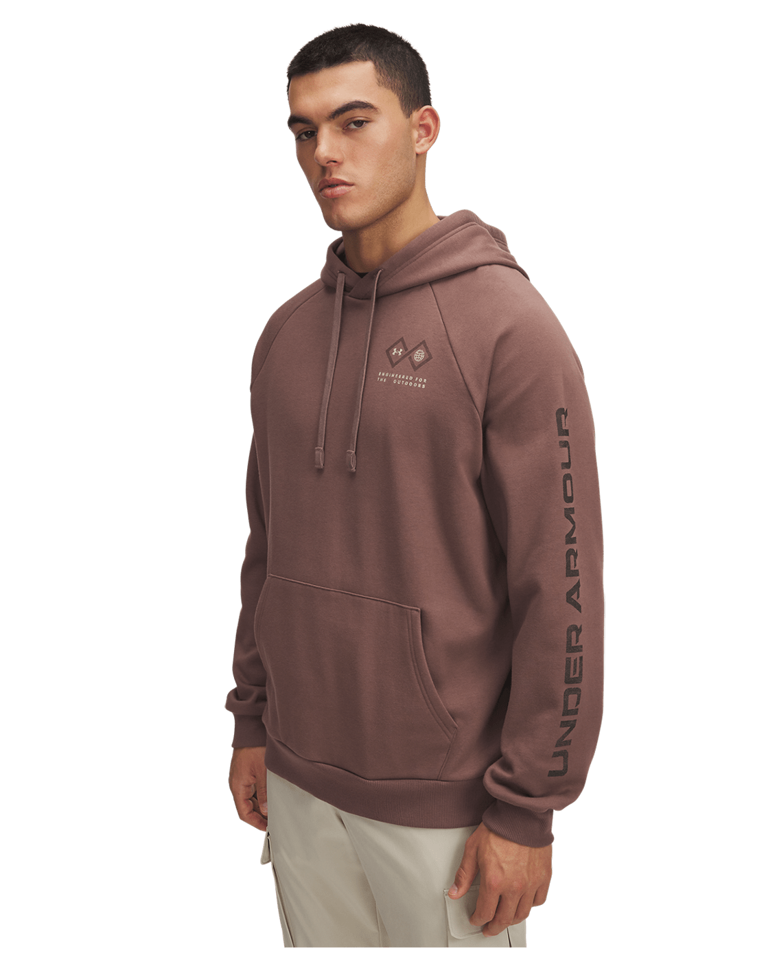 Under Armour Apparel UA Rival Fleece Graphic OD Men's Hoodie
