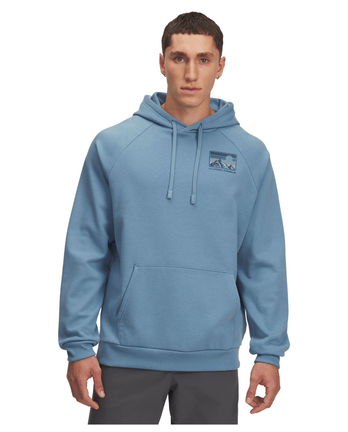 Under Armour Apparel UA Rival Fleece Graphic OD Men's Hoodie