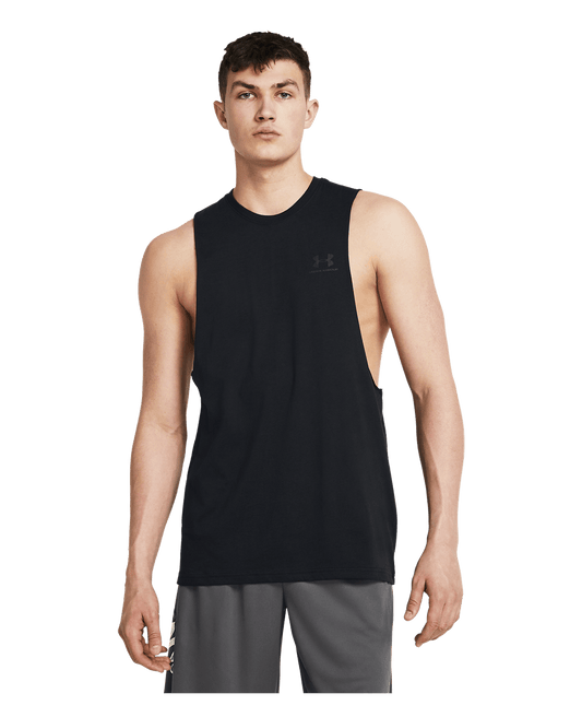 Men's UA Left Chest Cut-Off Tank