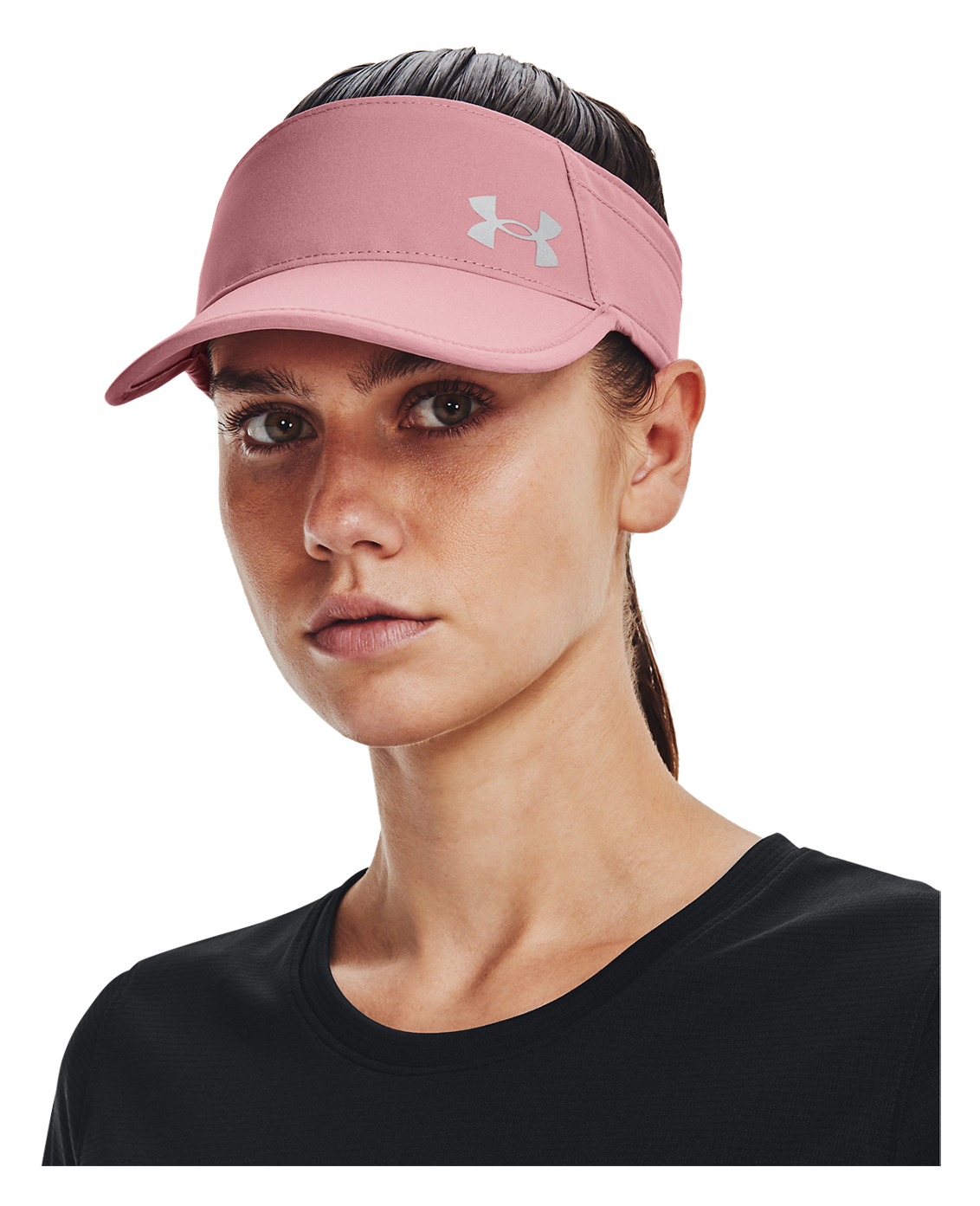 Under Armour Accessories PinkElixir/PitchGray/Reflectiv / OSFM Women's UA Iso-Chill Launch Run Visor