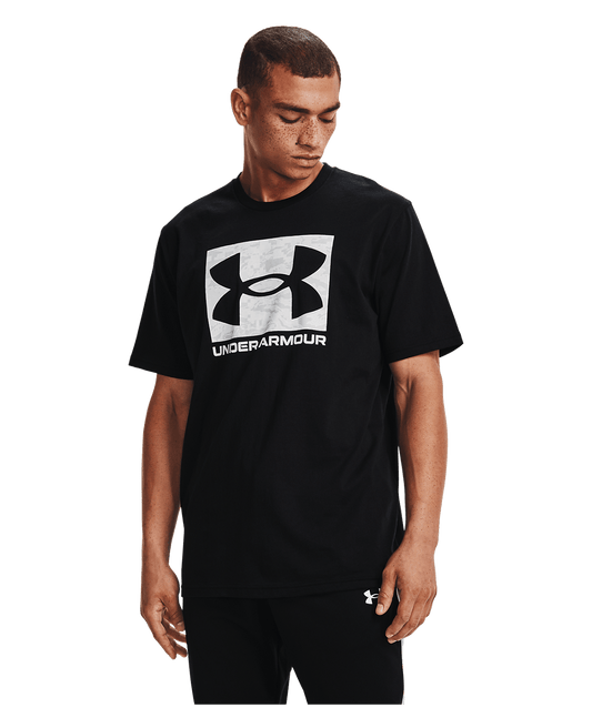 Under Armour Apparel Men's UA ABC Camo Boxed Logo Short Sleeve