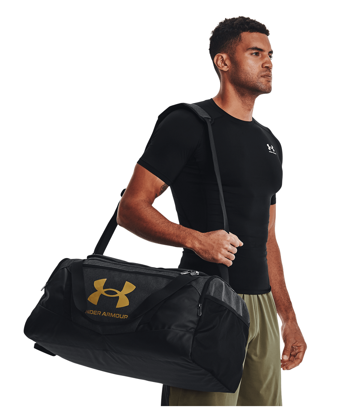 Under Armour Accessories BlackMedHethr/BLK/MetallicGold / OSFM UA Undeniable 5.0 Medium Duffle Bag