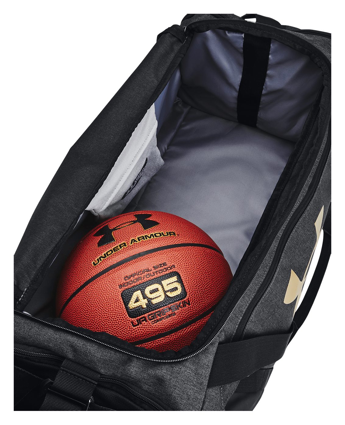 Under Armour Accessories BlackMedHethr/BLK/MetallicGold / OSFM UA Undeniable 5.0 Medium Duffle Bag