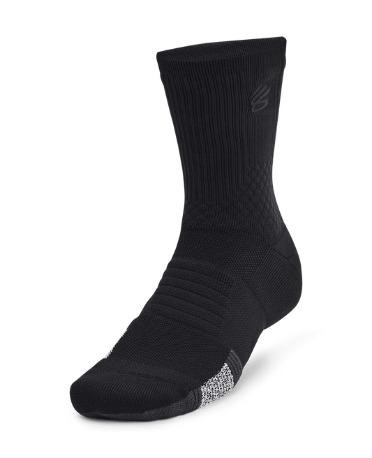 Under Armour Accessories Unisex Curry ArmourDry™ Playmaker Mid-Crew Socks