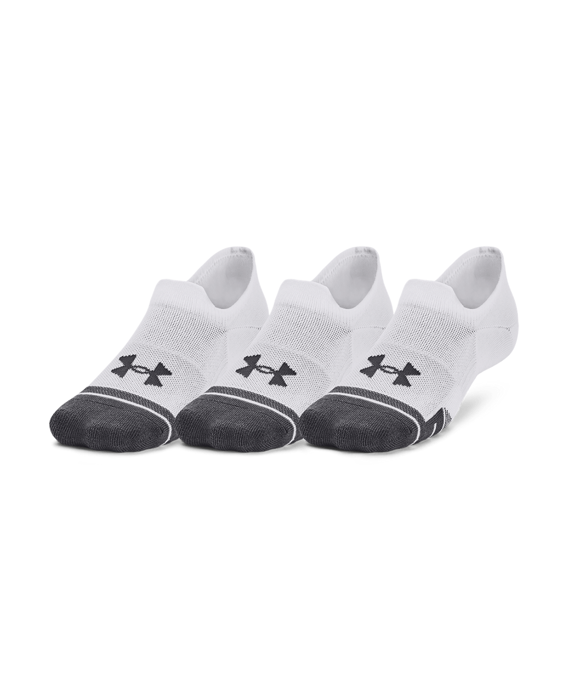 Under Armour Unisex UA Performance Tech 3-Pack Ultra Low Tab Socks