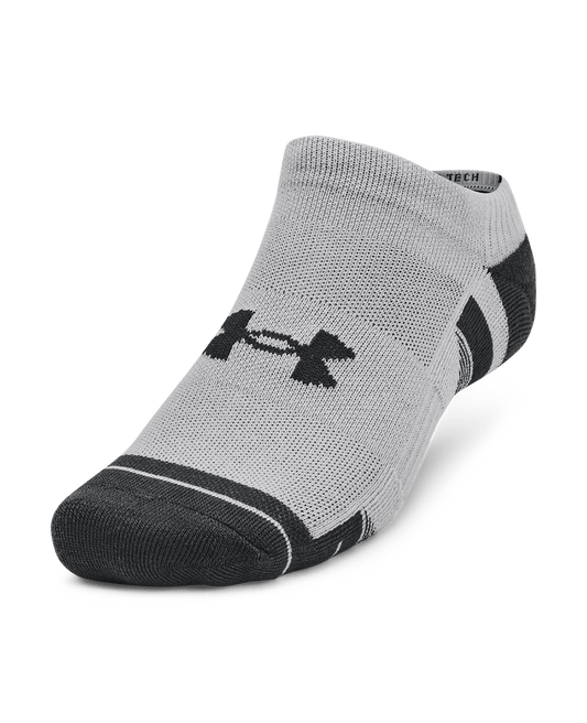 Under Armour Unisex UA Performance Tech 3-Pack No Show Socks