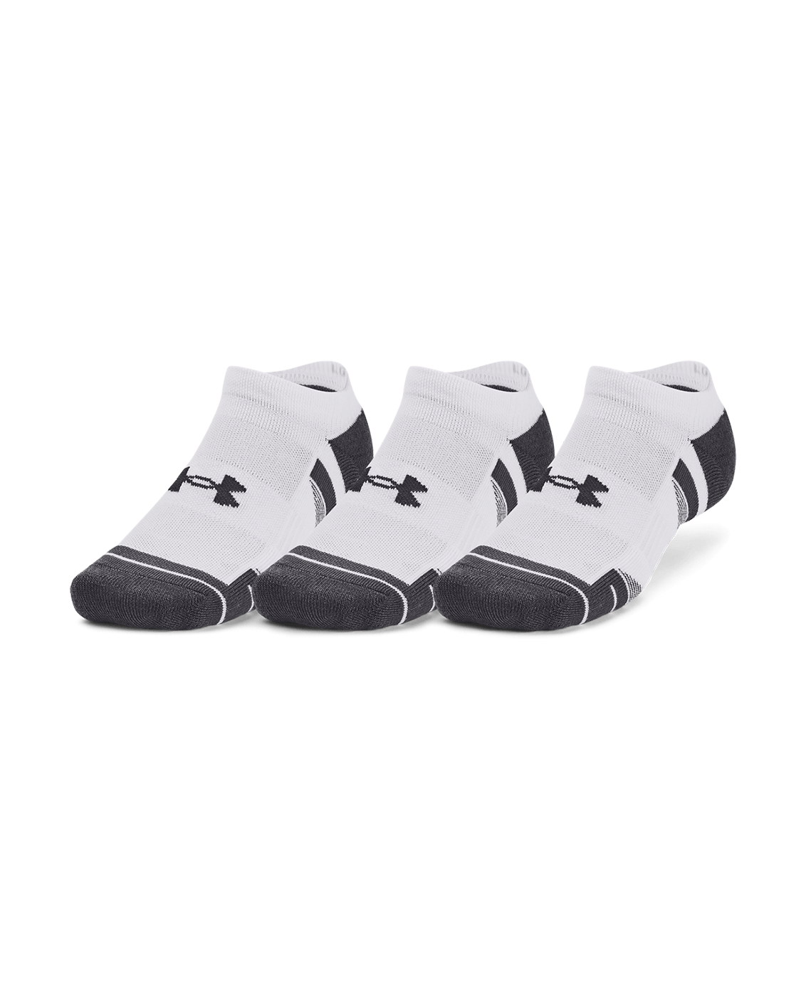 Under Armour Unisex UA Performance Tech 3-Pack No Show Socks