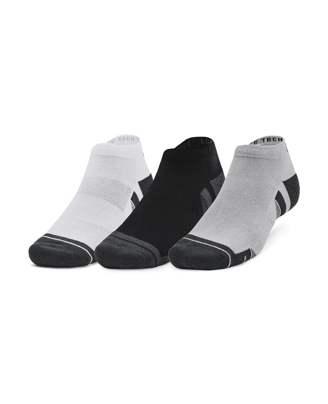 Under Armour Unisex UA Performance Tech 3-Pack Low Cut Socks