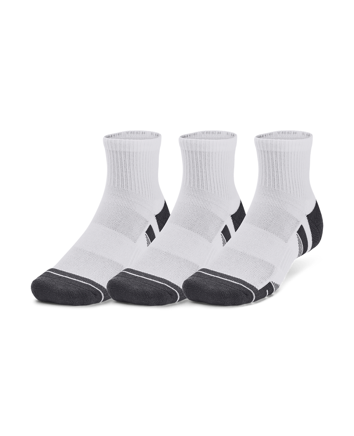 Under Armour Unisex UA Performance Tech 3-Pack Quarter Socks