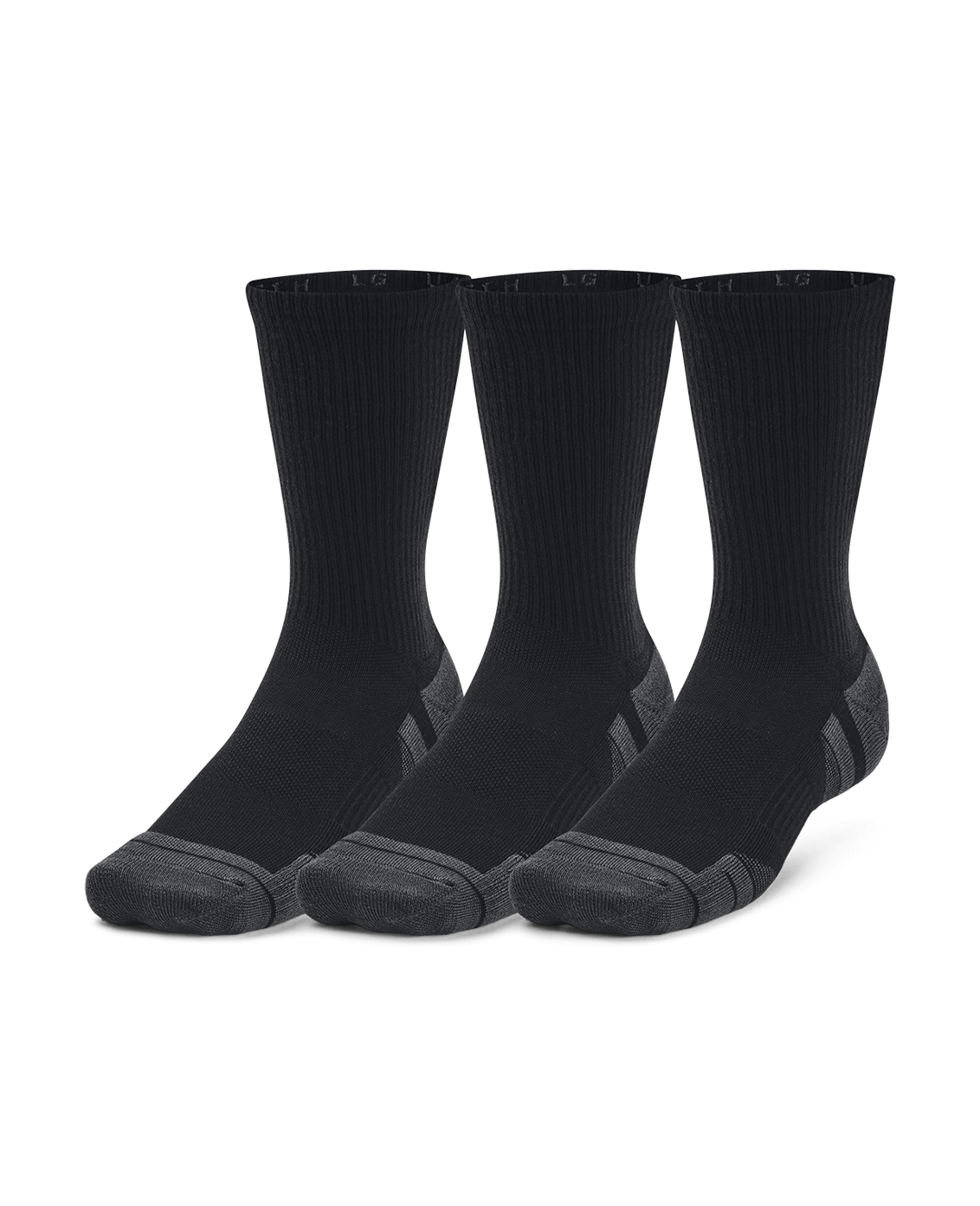 Under Armour Unisex UA Performance Tech 3-Pack Crew Socks