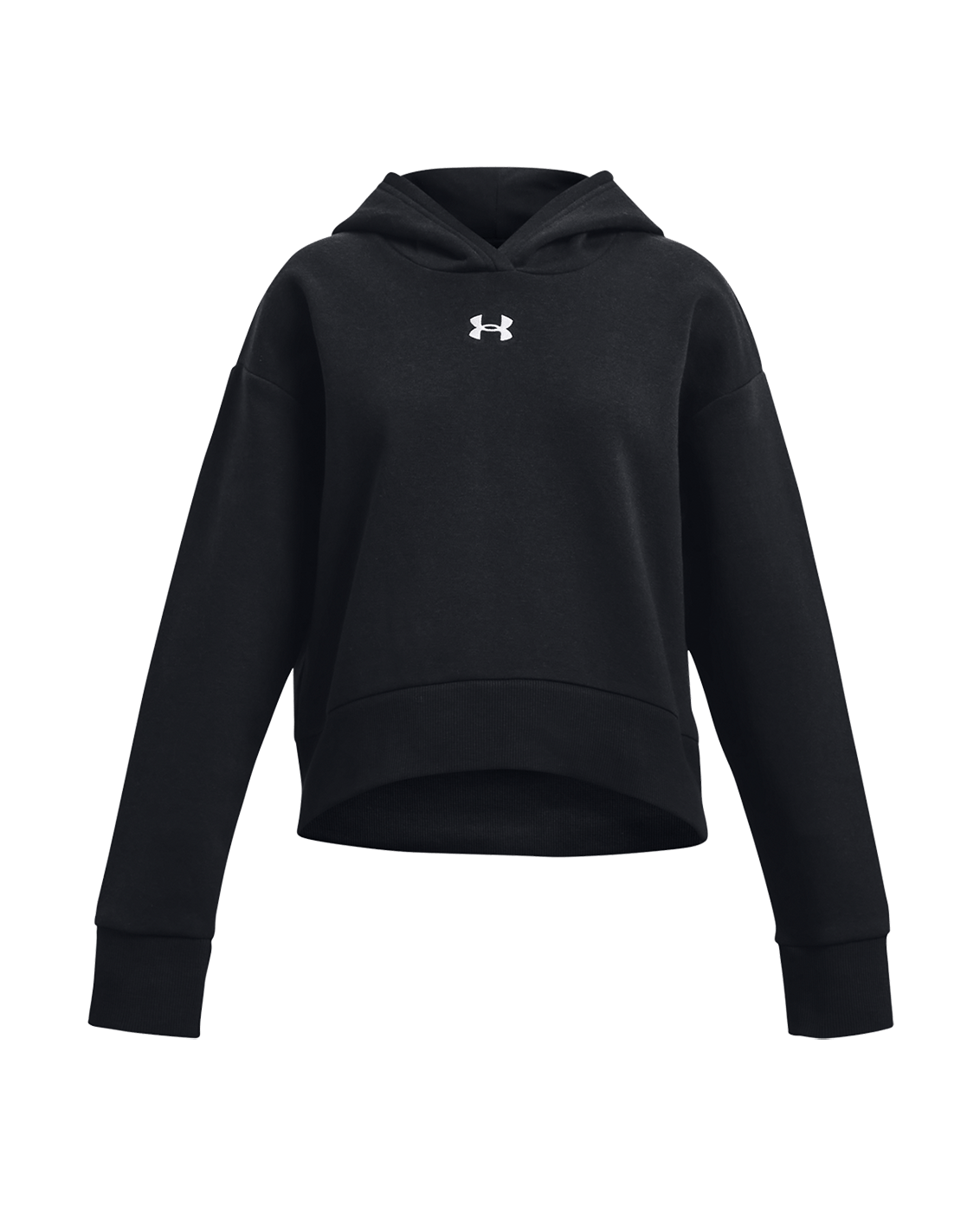 Girls' UA Rival Fleece Crop Hoodie