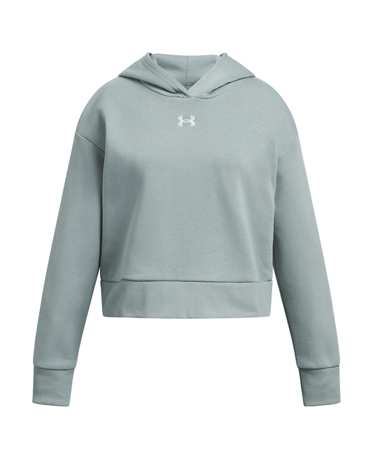 Under Armour Girls' UA Rival Fleece Crop Hoodie