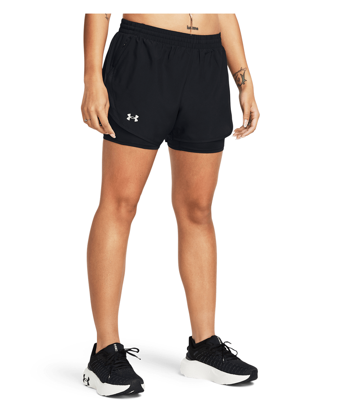 Under Armour Apparel Women's UA Fly-By 2-in-1 Shorts