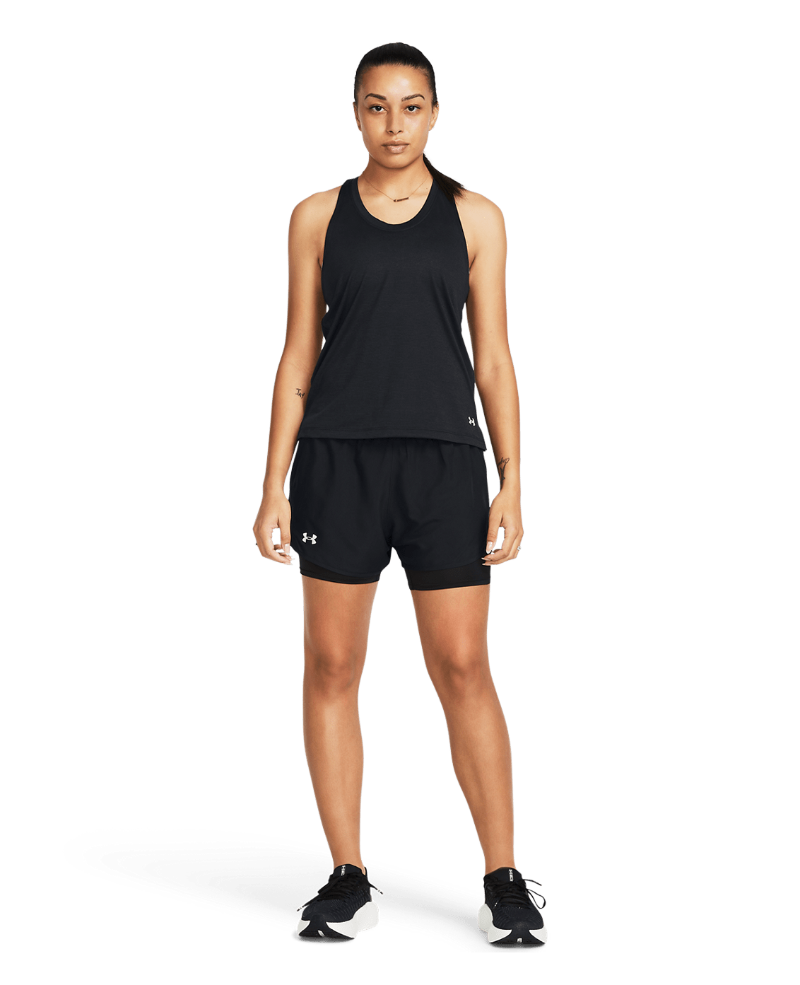 Under Armour Apparel Women's UA Fly-By 2-in-1 Shorts