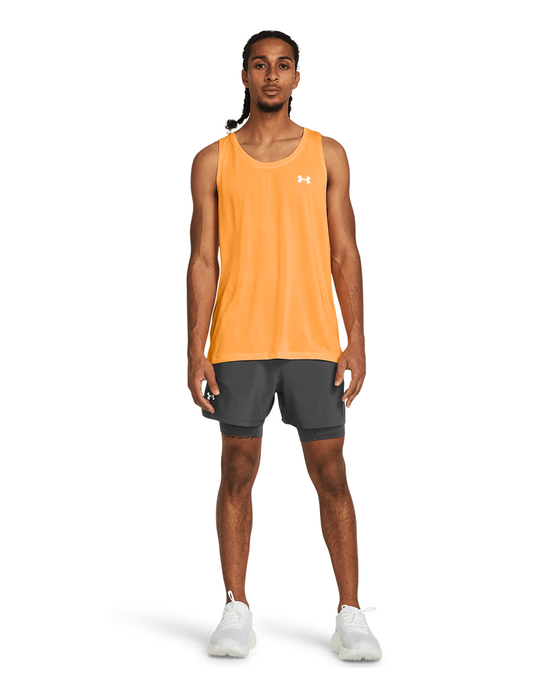 Under Armour Apparel Men's UA Launch 2-in-1 5" Shorts