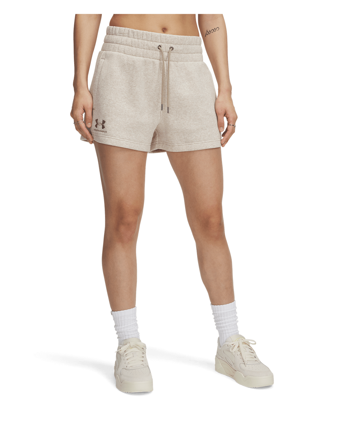 Women's UA Icon Fleece Boxer Shorts