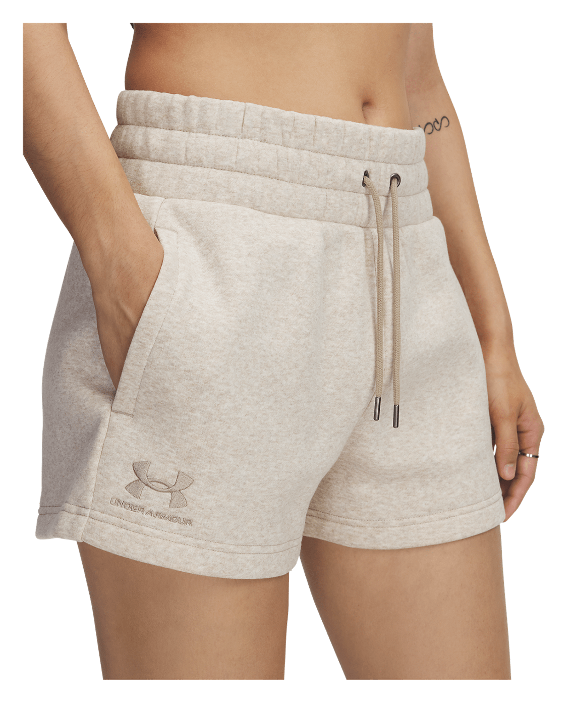 Women's UA Icon Fleece Boxer Shorts