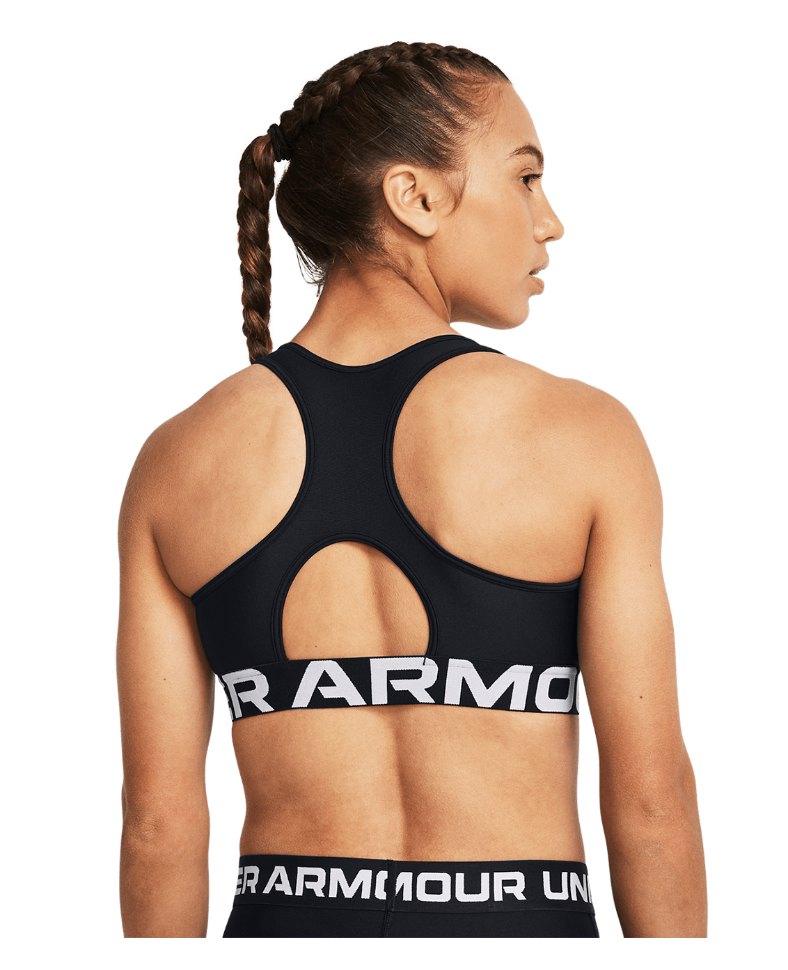 Women's HeatGear® Armour Mid Branded Sports Bra