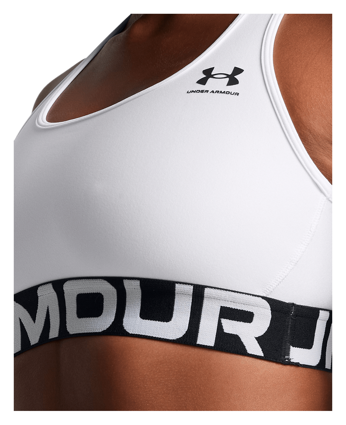 Women's HeatGear® Armour Mid Branded Sports Bra